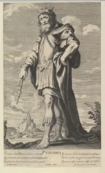 Ptolemæus, ca. 1639-40. Skaber: Gilles Rousselet, Abraham Bosse.