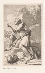 David efter at have dræbt Goliat