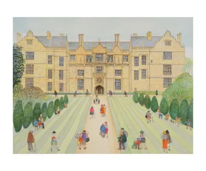 Montacute House (wc på papir)