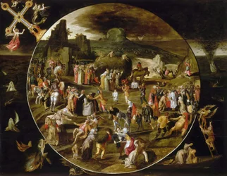 The Haywain, Allegory of the Vanity of the World