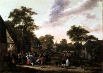 Bønder ved en Dans