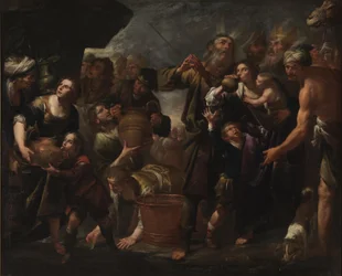 Moses henter vand fra klippen