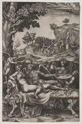 Amor og Psyche, 1574.