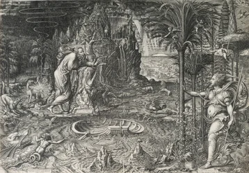 Allegorien om livet Rafaels drøm, 1561