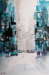 Abstrakt bygade