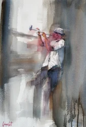 Følelsesladet jazztrompetist