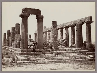 Agrigento: Junos Lacinia-tempel, Girgenti, nr. 1347