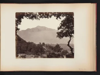 Udsigt over Capri fra fastlandet, Italien Capri da Massa (titel på objekt)