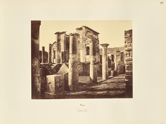 Pompeji. Isis-templet