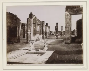 Rester af Casa di Cornelia Ruffo i Pompeji
