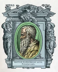 Portræt af Baccio BANDINELLI (Firenze
