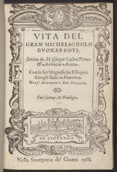 Den store Michelagnolo Buonarrotis liv