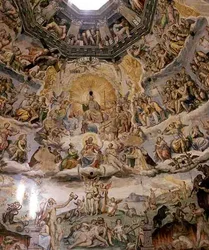 The Last Judgement, detalje fra domkirkens kuppel