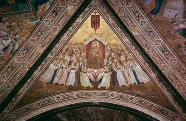 Frans af Assisis triumf (fresco