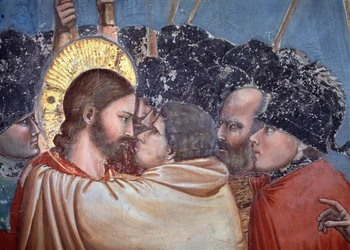 Judaskysset (detalje)
