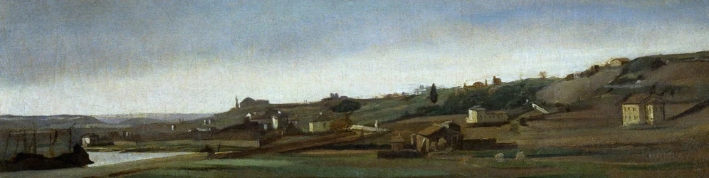 Ripa Grande, af Giovanni Costa (1826-1903)