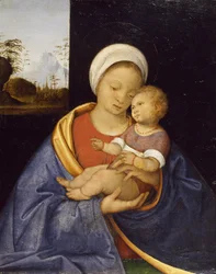 Madonna og barn, 1510-15