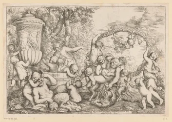 Bacchanal mødte Silenus