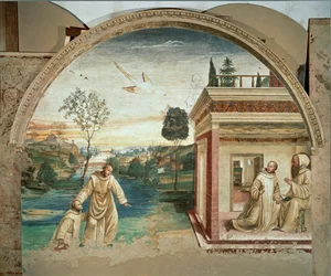 I 1497 begyndte Signorelli at male Vita of Saint ...