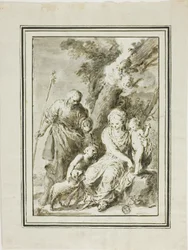 Hellige Familie og Johannes Døberen