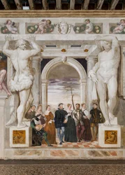 Invitation to the Dance, Main Hall, ca. 1570 (fresco)