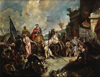 Giovanni Antonio Guardi Scipios triumftog
