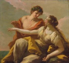 Bacchus og Ariadne, ca. 1720