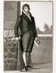 Portræt af Luigi Cherubini (radering)