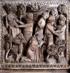 Repræsentation af martyren af Peter af Verona