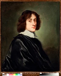 Portræt af kardinal Giovanni Battista Spinola (1646-1719) Maleri af Giovanni Battista Gaulli dit Il Baciccio (1639-1709)