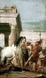Alexander den Store og hans hest Bucephala