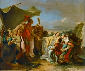 Coriolanus foran Roms mure (maleri på lærred)