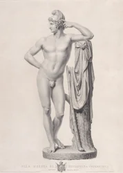 Paris lænet på en træstub, 1817.