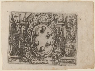 Dedikation til Don Pietro Medici fra "Bizzarie di vari Figure"