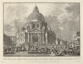 Dogens årlige besøg i Santa Maria della Salute, 17631766.