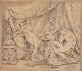 Design til et monument til minde om Michelangelo