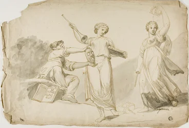 Thalia, Clio og Melpomene