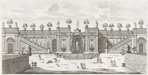 Venusspringvandet i Villa Doria Pamphiljs haver i Rom Fons Veneris (titel på objekt) Le fontane ne palazzi e ne giardini di Roma (serietitel) Springvand i Roms paladser og haver (serietitel)
