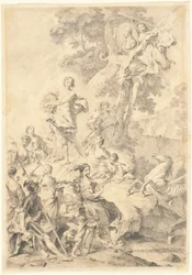 Apollo, muserne og Mars: Til lovsang for Tasso