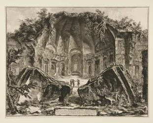 Rester af gudens tempel Canopus ved Hadrian