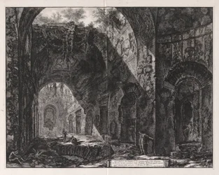 Det indre af templet, der siges at være af Canopus ved Hadrian