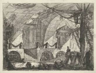Kerker mødte zaagbok Kerkers (serietitel) Capric Inventions af Carceri alle Acqua Forte (serietitel)