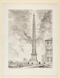 Egyptisk Obelisk, fra Udsigt over Rom