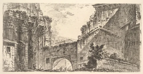 Plade 15: Forum af Augustus Forum af Augustus, ca. 1748.
