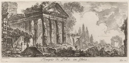 Pula-templet i Istrien