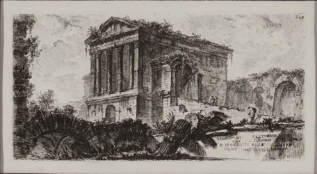 Temple of Clitumnus mellem Fulgino og Spoleto