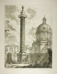 Trajans søjle, fra Views of Rome