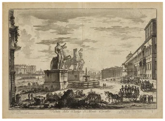 Udsigt over Piazza di Monte Cavallo (Quirinale)