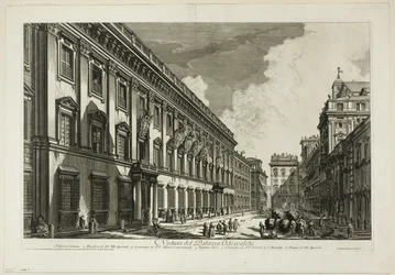 Udsigt over Palazzo Odescalchi, fra Udsigt over Rom