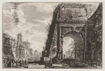 Udsigt over Rom: Buen eller Titus, 1776.